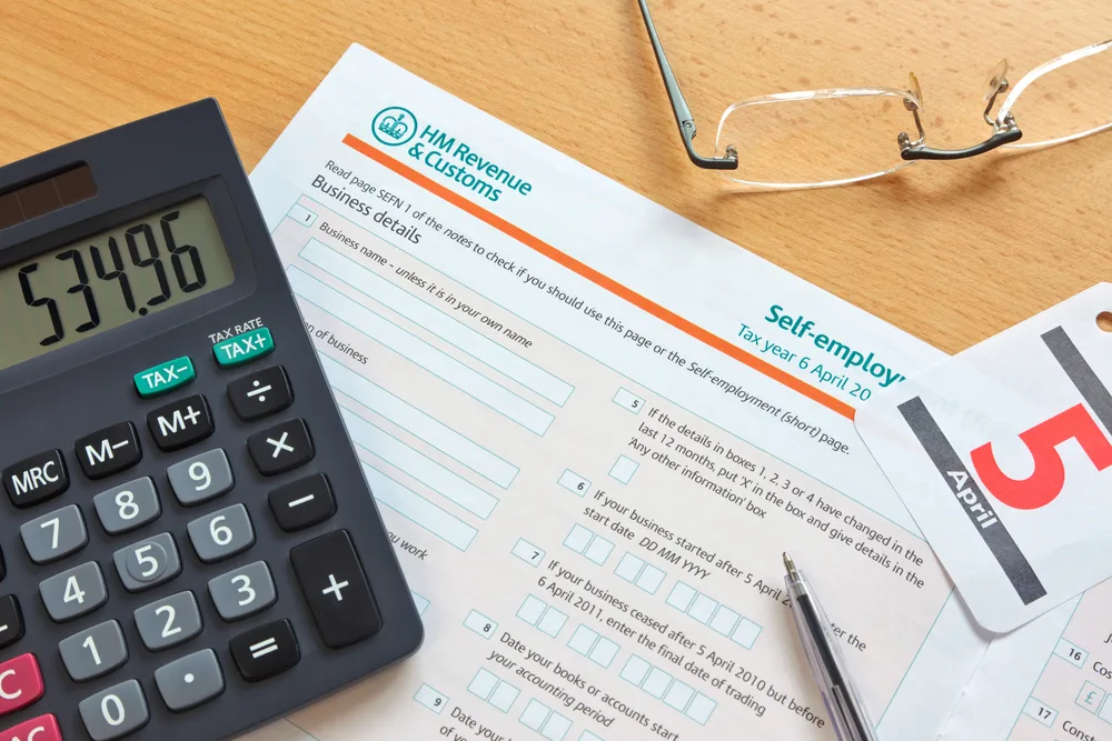 Business Form and A Calculator