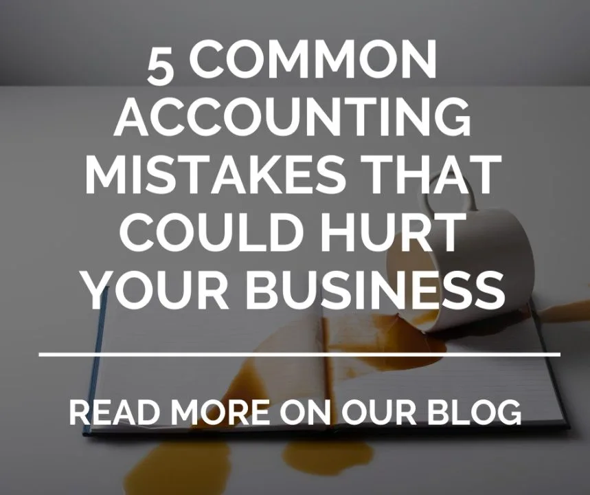 5 Common Accounting Mistakes
