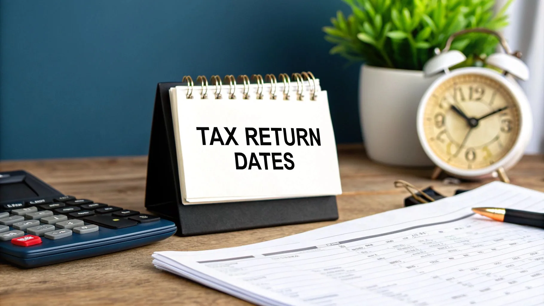 self employed tax dates