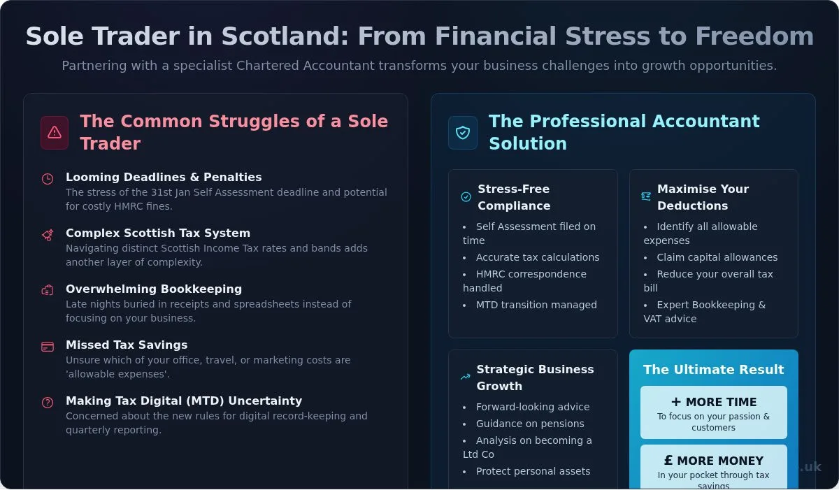 Expert Accountants for Sole Traders in Scotland