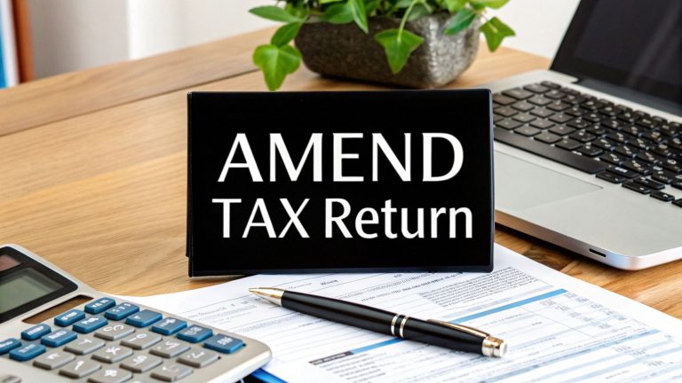 Amend a Tax Return