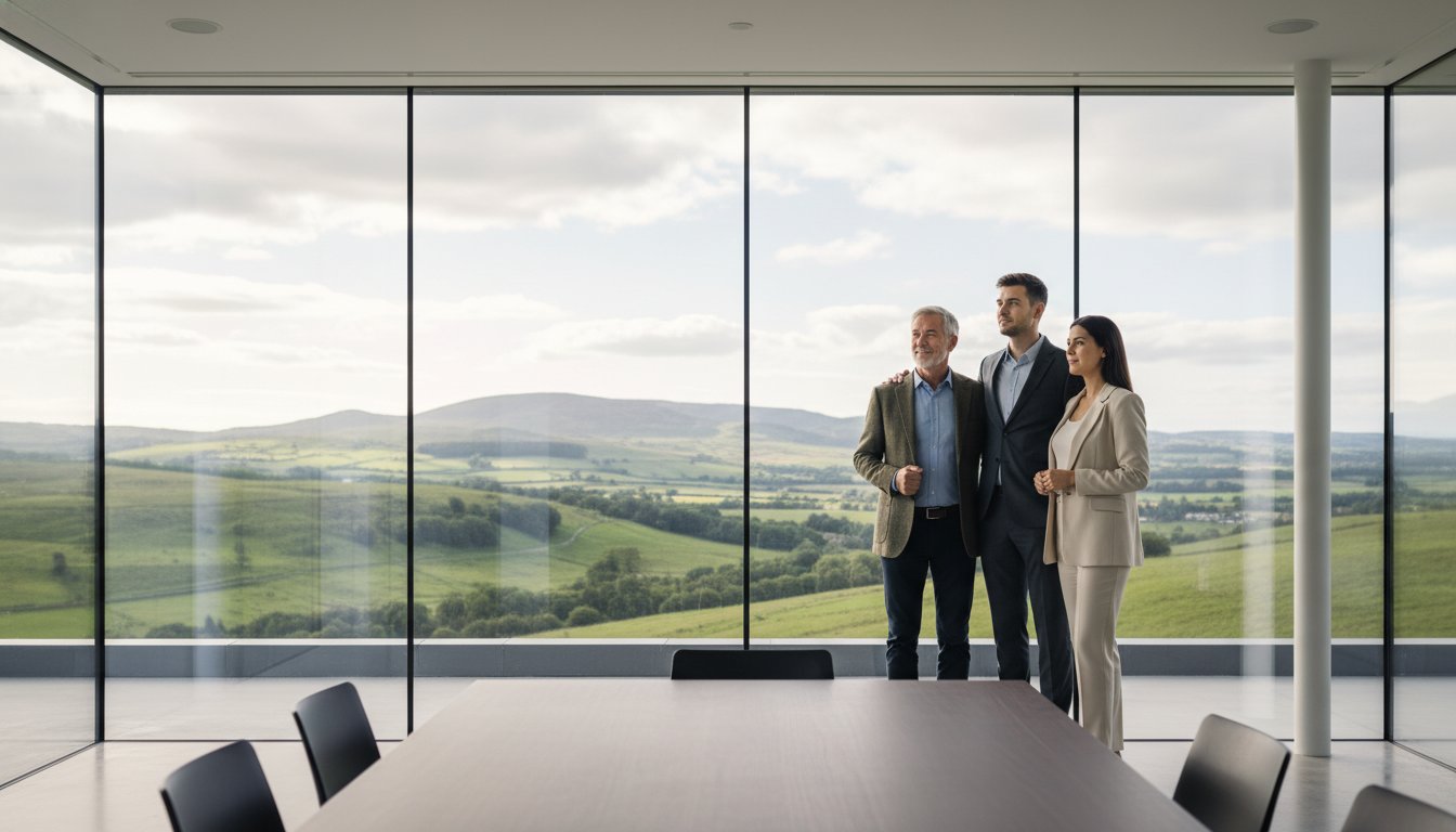 How do you create an effective succession plan for a family business?