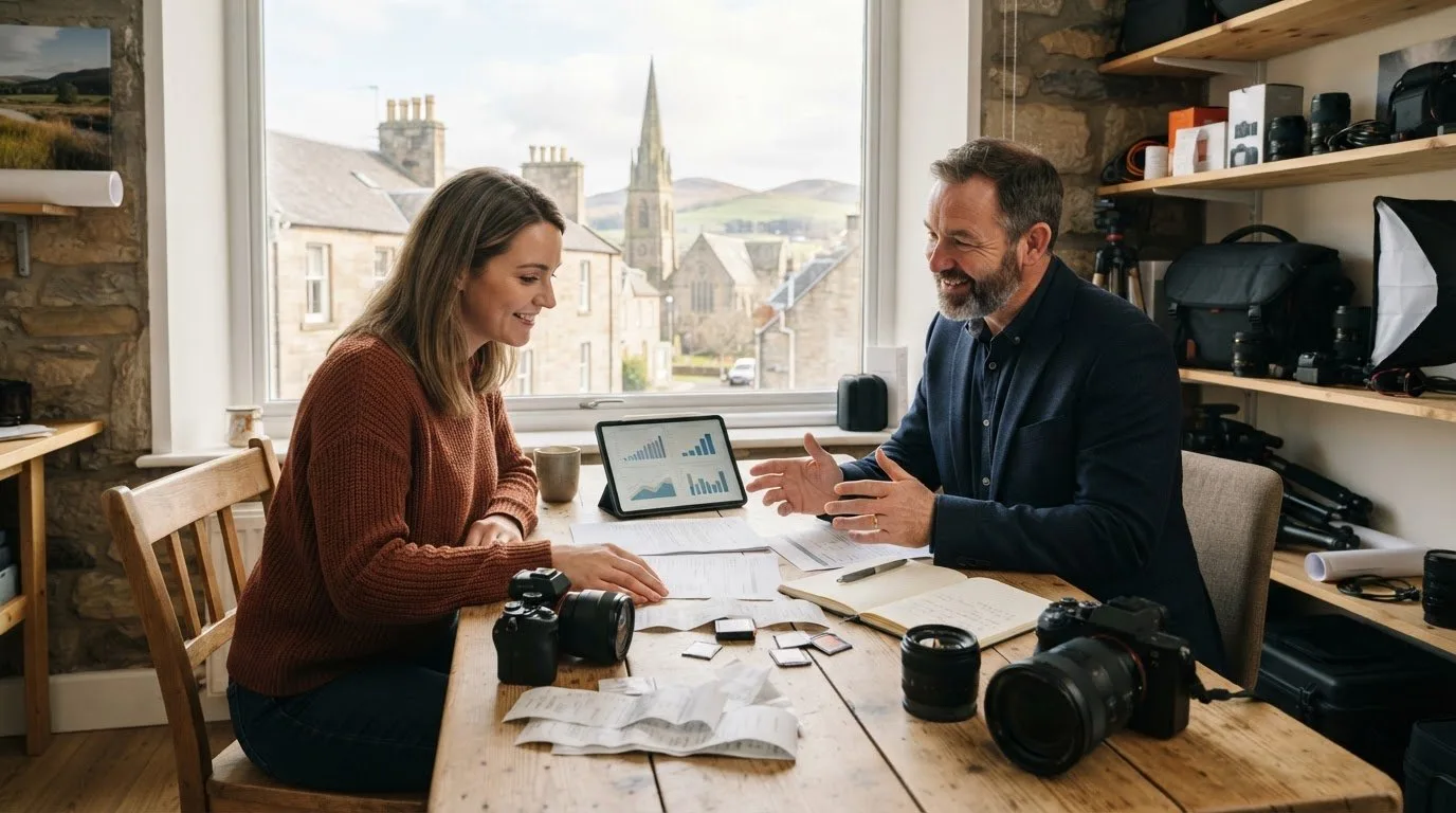 Choosing Tax Advice for Freelance Photographers in Alloa