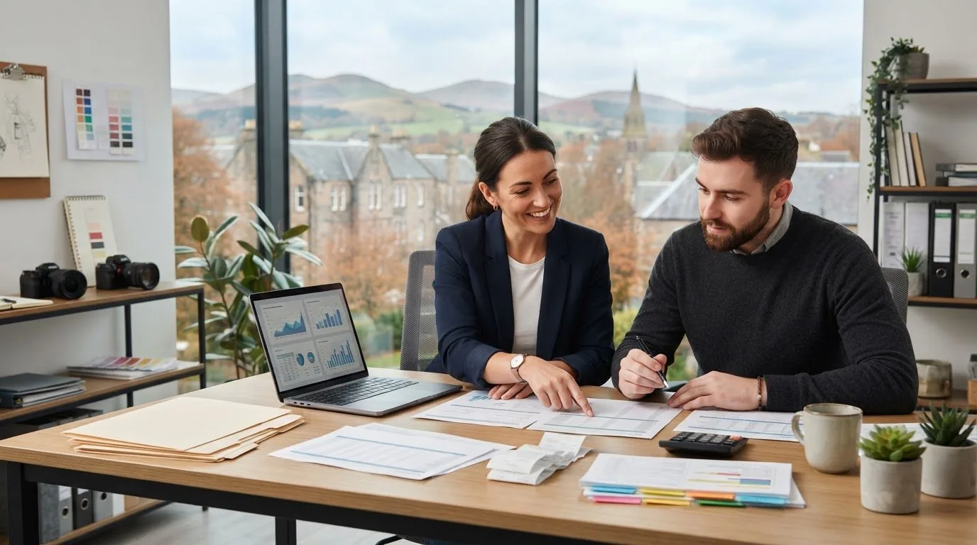 Do you need bookkeeping for a marketing agency in Falkirk?